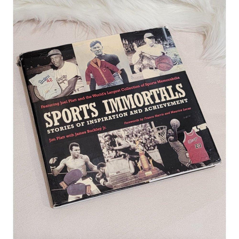 Sports Immortals, Stories of Inspiration and Achievement.  Hardback Sports Memor